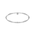 Signature Janelle Beaded Bracelet: Sterling Silver
