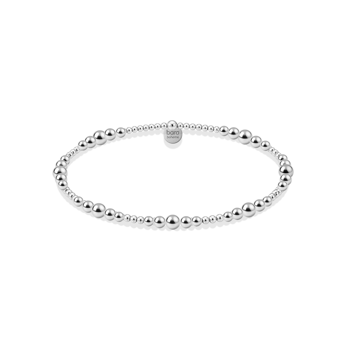 Signature Janelle Beaded Bracelet: Sterling Silver