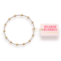June Bracelet in Silver with Gold