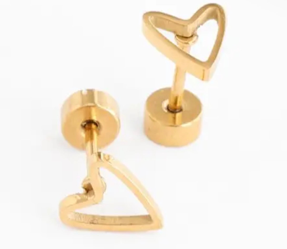 Open heart studs