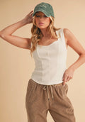 Sweetheart Neck Tank