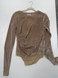 Velvet bodysuit