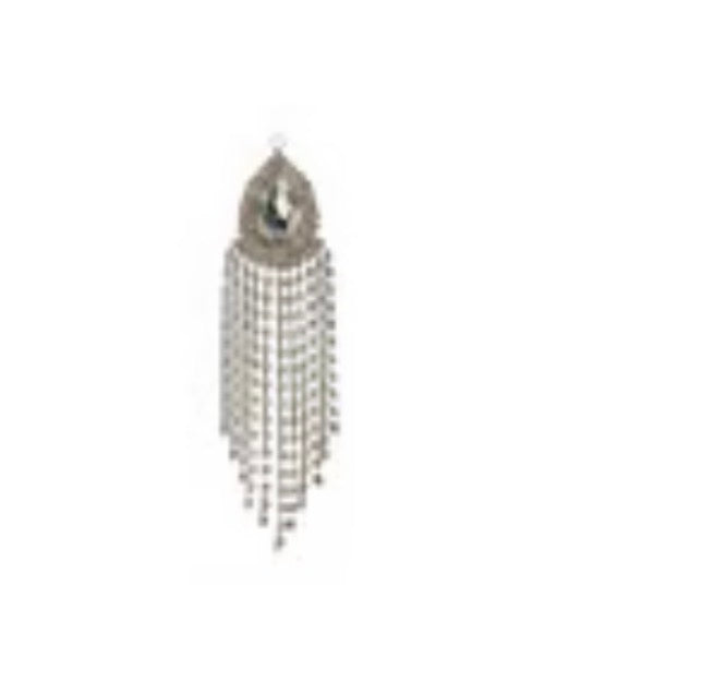 6.25" dripping jewel ornament