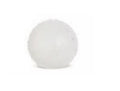 5" white jeweled orb