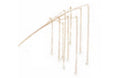 37" gold rhinestone and jewel spray