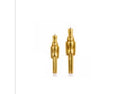 11.5" AND 9.75" GOLD NUTCRACKERS CANDLES; SET