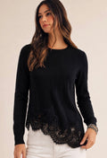 LACE SOFT SWEATER