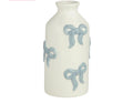 Large bow bud vase