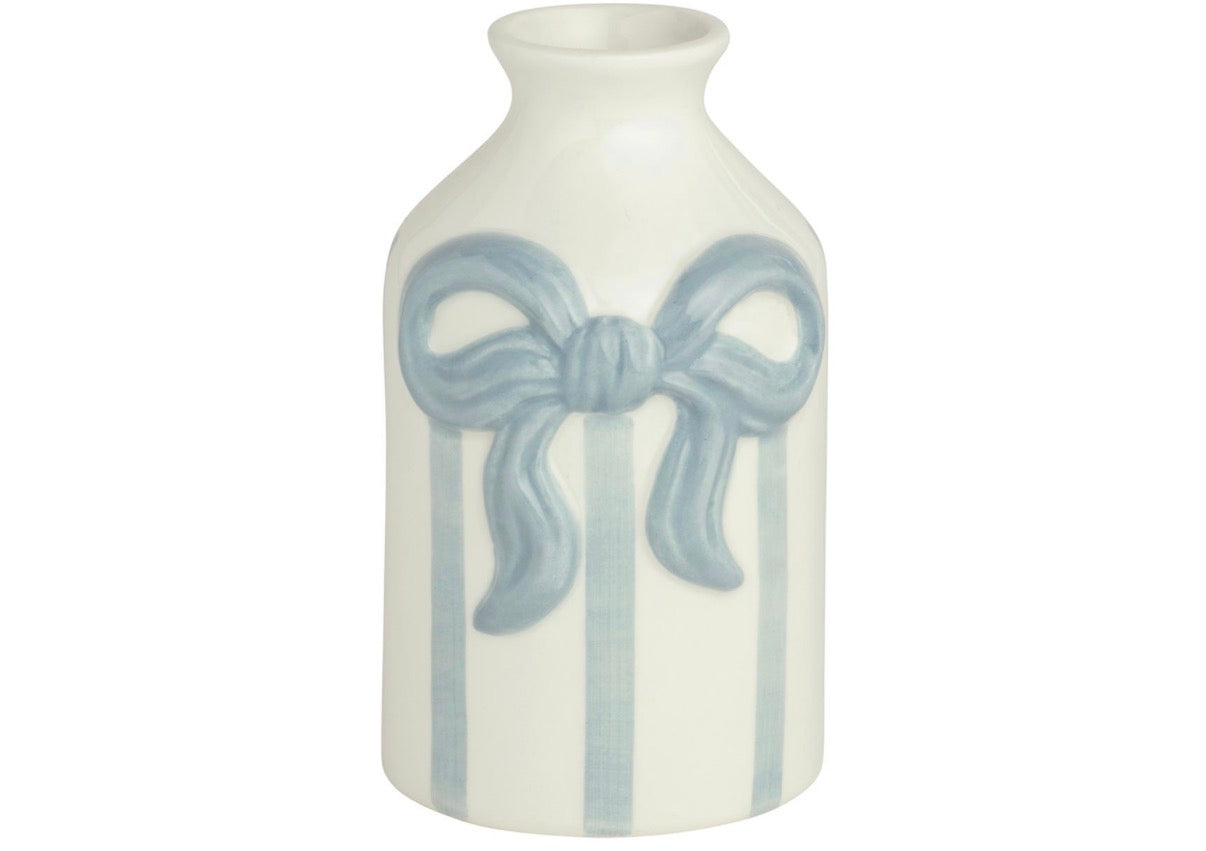 Sm Stripe Bud Vase