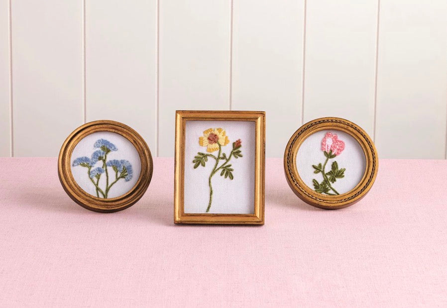 PINK EMBROIDERY ART