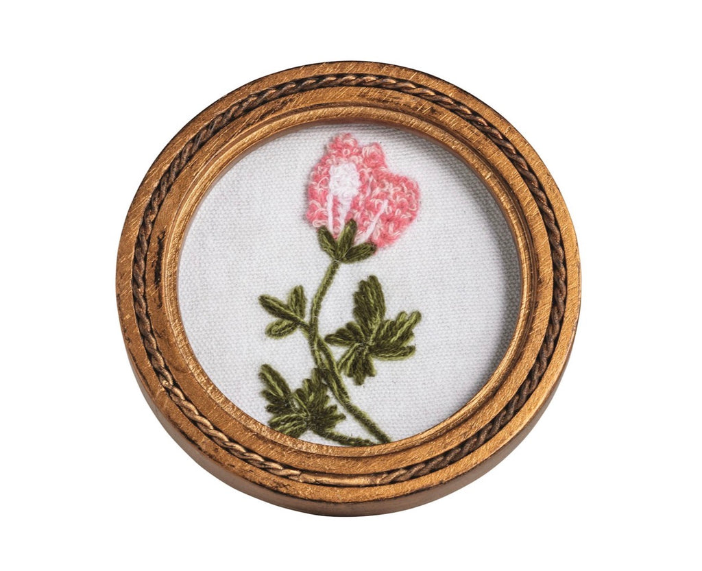PINK EMBROIDERY ART