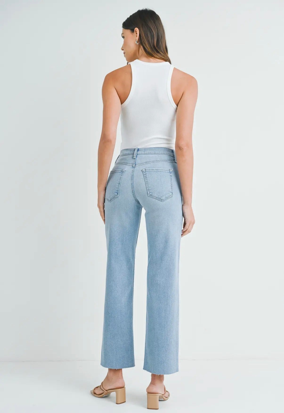 Slim Palazzo with Scissor Cut
