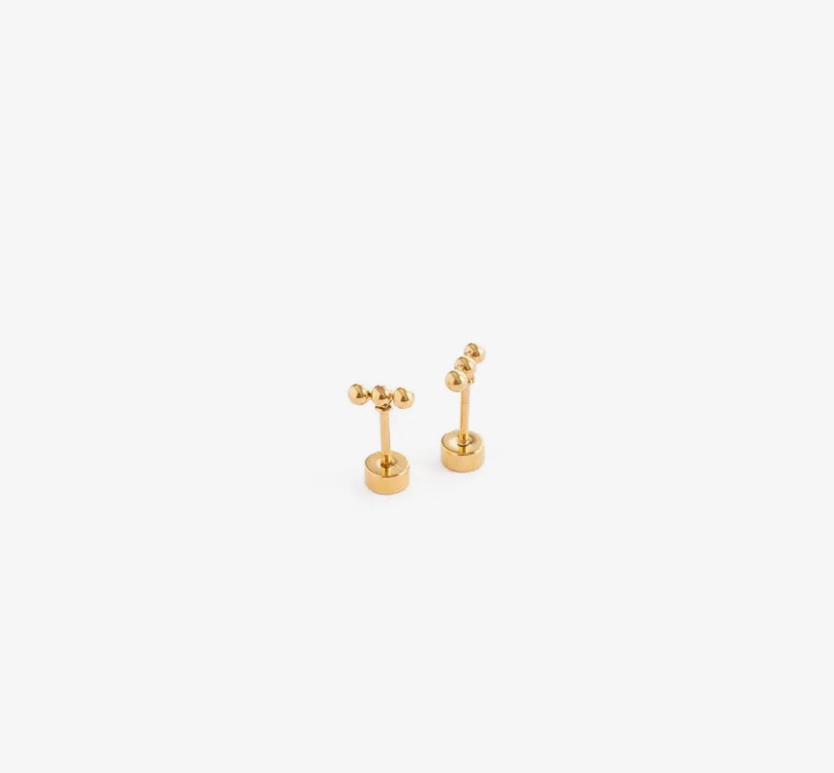 3 DOT STUD EARRINGS