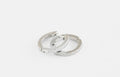 GEM HOOP EARRING