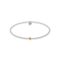 Signature Vanessa Beaded Bracelet 2 TONE