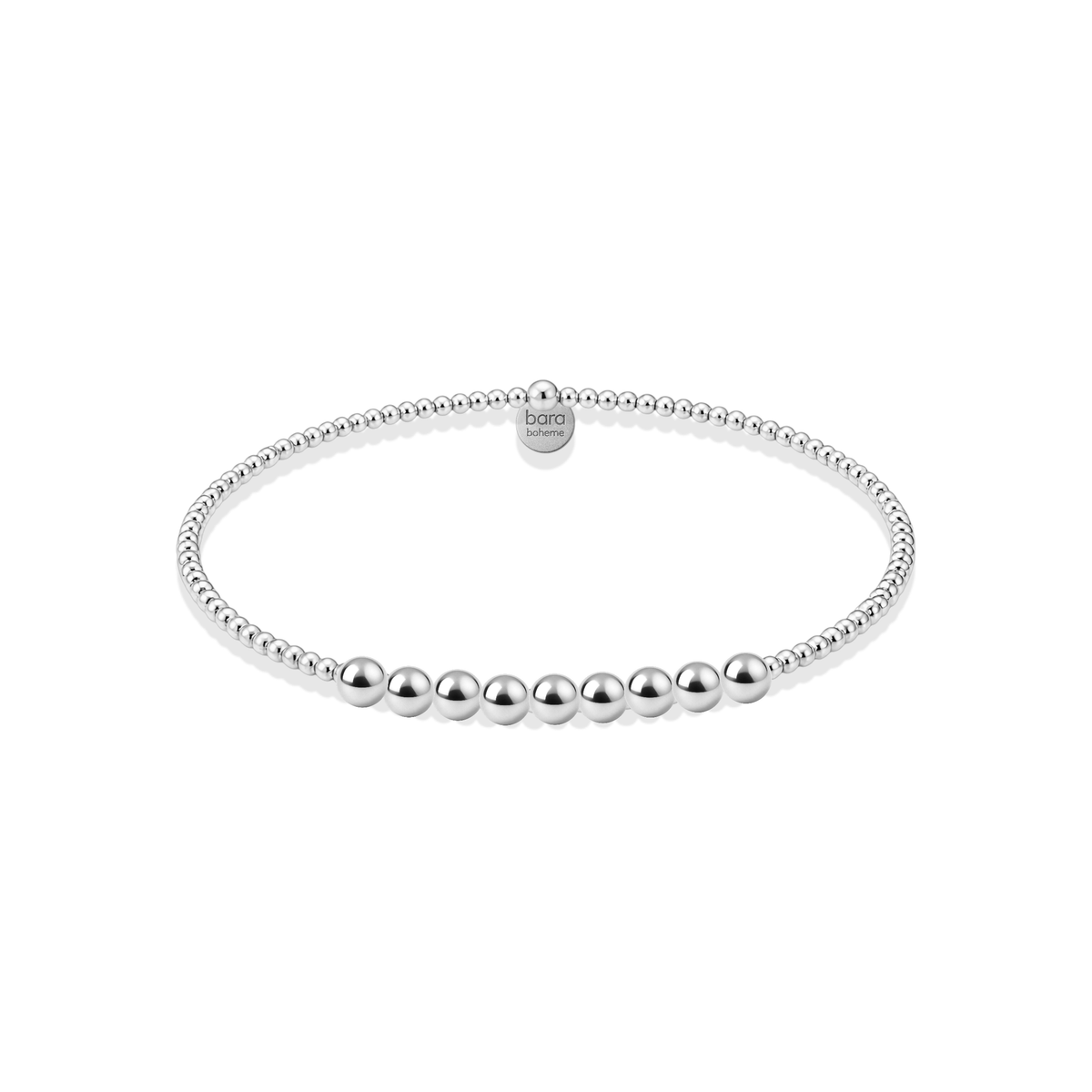 Signature Robyn Beaded Bracelet: Sterling Silver
