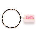 Black Sprinkle Bracelet