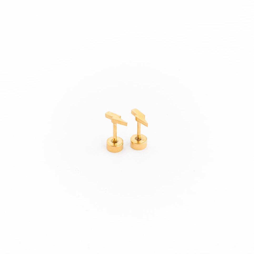 Bolt Stud Earrings