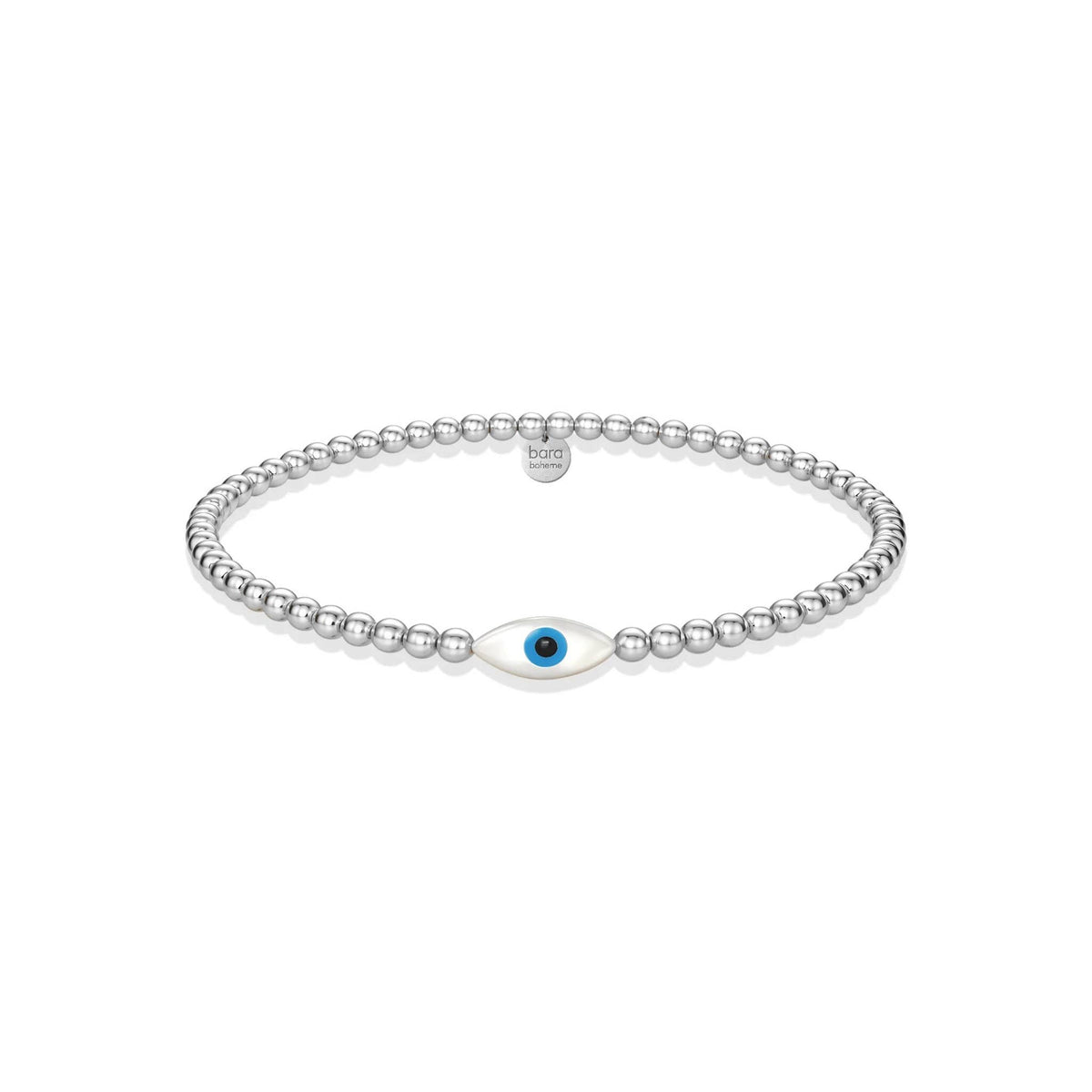 Oval Evil Eye | STERLING SILVER BRACELET