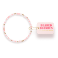Light Pink & Luster White Sprinkle Bracelet